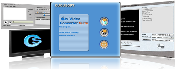 Cucusoft DVD to Apple TV Converter Suite 8.8.8.8