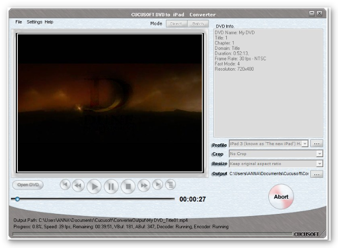 convert dvd to ipad screenshot7