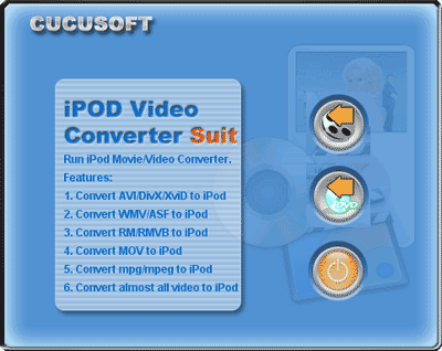 Screenshot of Convert 2 iPod Suite