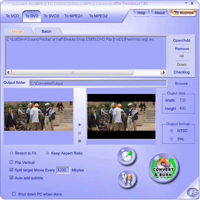 Screenshot of Video Format Converter Pro