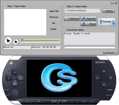 Cucusoft PSP Movie/Video Converter is the easiest-to-use PSP video converter.