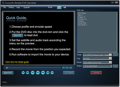 Cucusoft DVD Ripper Ultimate screenshot